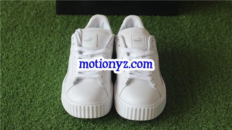 Puma Fenty Rihanna Creeper Low Leather Pure White